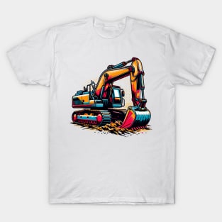 Excavator Vintage T-Shirt